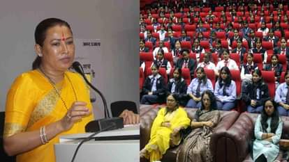 अमर उजाला फाउंडेशन कैंसर जागरूकता कार्यक्रम में पहुंचीं कैबिनेट मंत्री रेखा आर्य