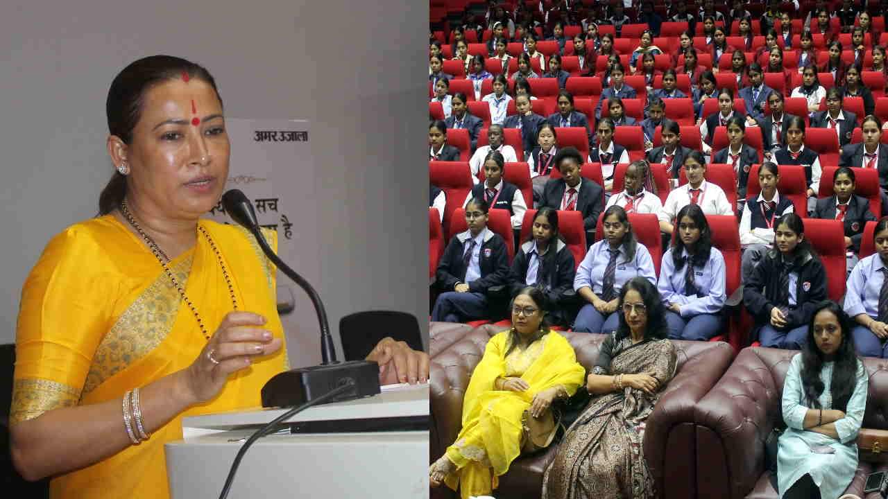 अमर उजाला फाउंडेशन कैंसर जागरूकता कार्यक्रम में पहुंचीं कैबिनेट मंत्री रेखा आर्य