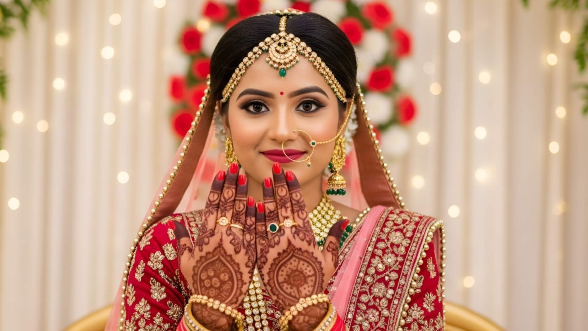 why red bridal lehenga is better than pastel shade lehenga