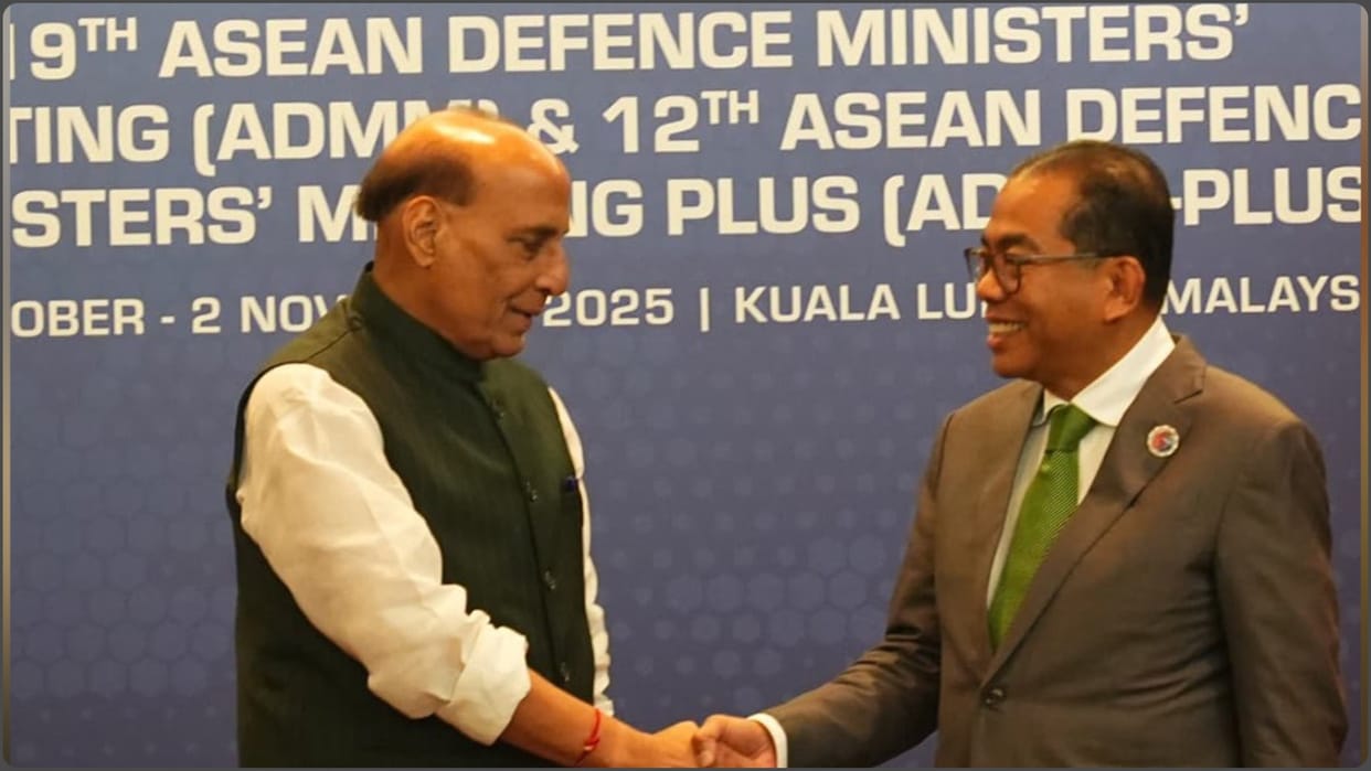 Defence Minister Rajnath Singh holds talks on strengthening ties with Malaysian counterpart