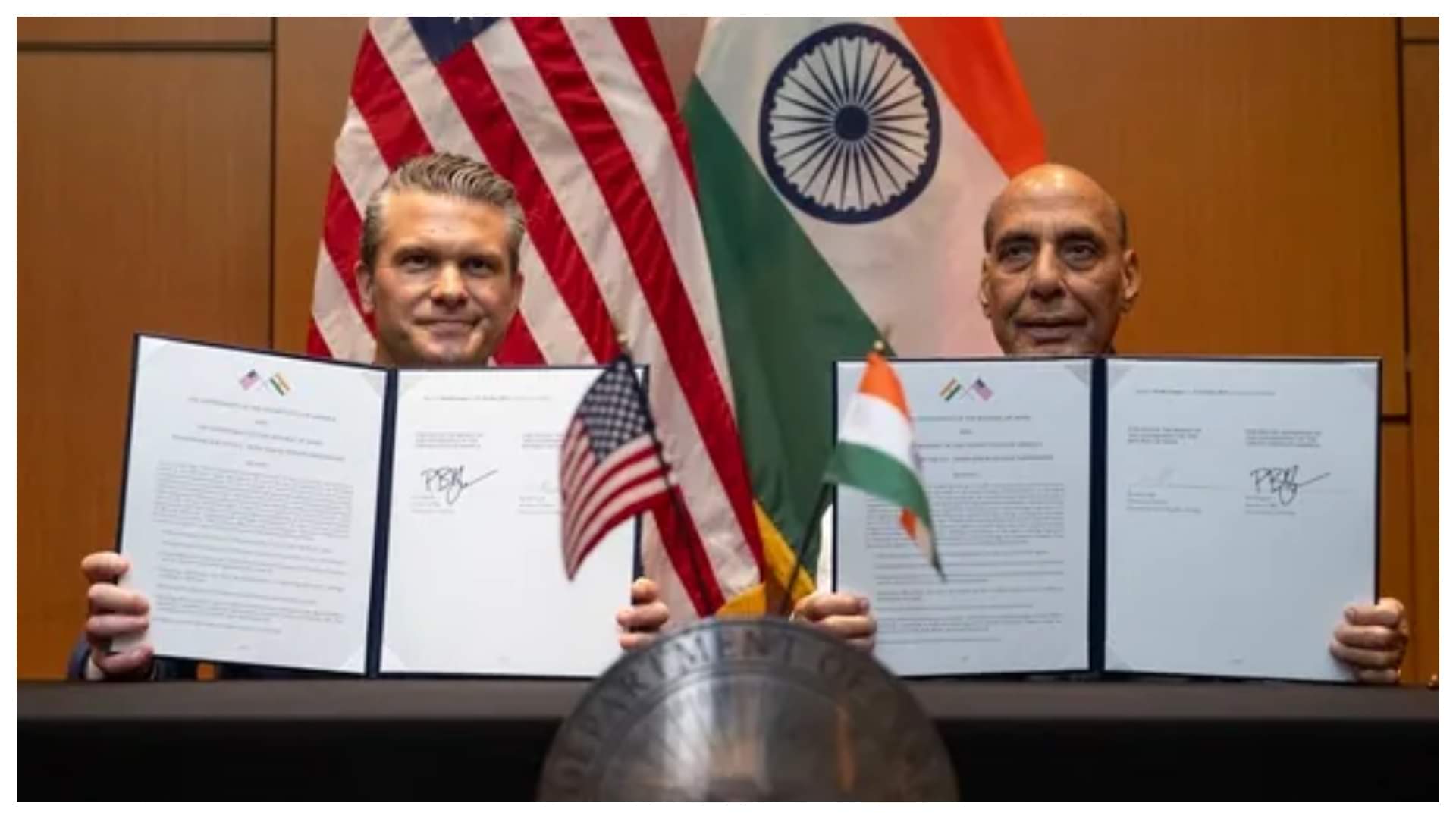 भारत अमेरिका में रक्षा समझौता