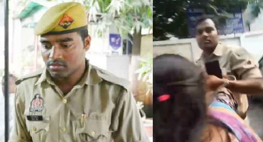 Kanpur Constable suspended for molestation by name report on unknown police is avoiding arrest