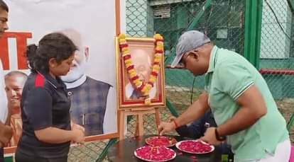 ग्रीनपार्क में रन फॉर यूनिटी का आयोजन