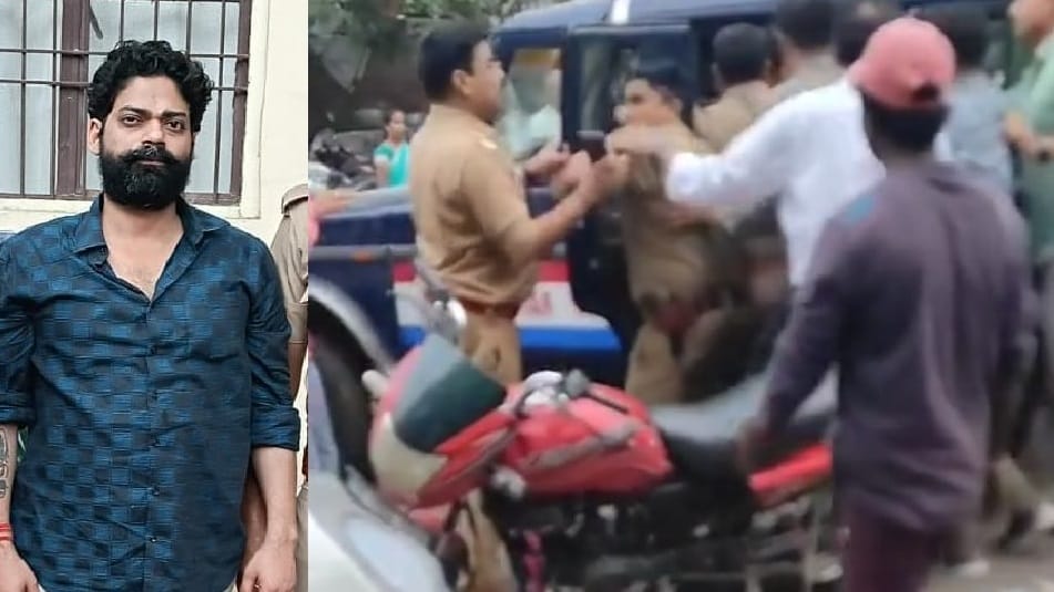 Kanpur court uproar Police scuffled with debarred lawyer over his arrest slapped head constable FIR registered