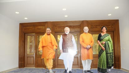Vice President CP Radhakrishnan and CM Yogi to visit varanasi will inaugurate Dharamshala of Natkotkshetram