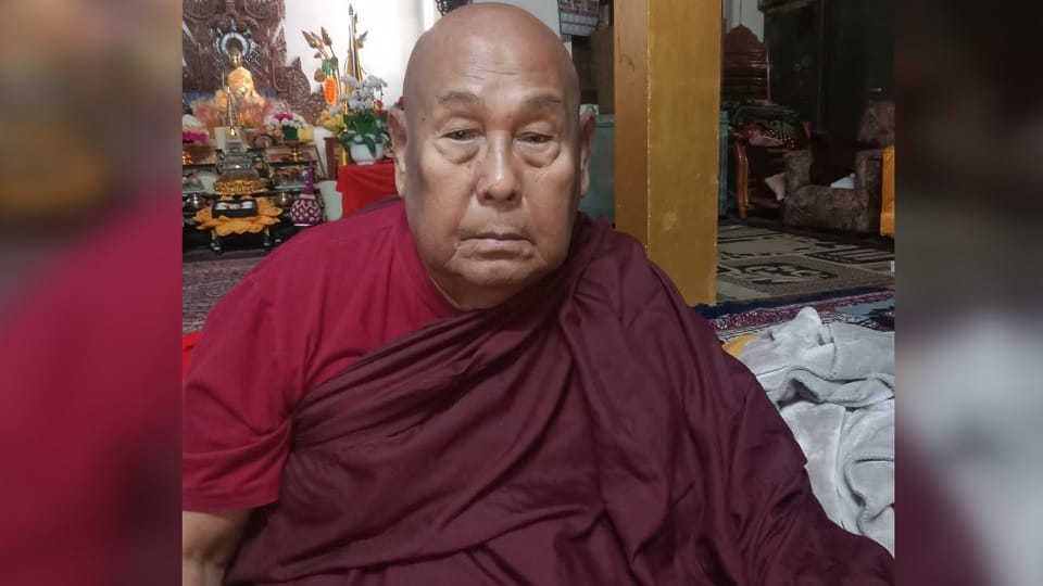 kushinagar buddh bhikshu sangh president Bhadant AB Gyaneshwar passed away