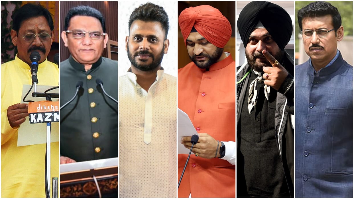 From Sports cricket to Politics: 7 Indian Sportspersons Who Made It Big in Governance
