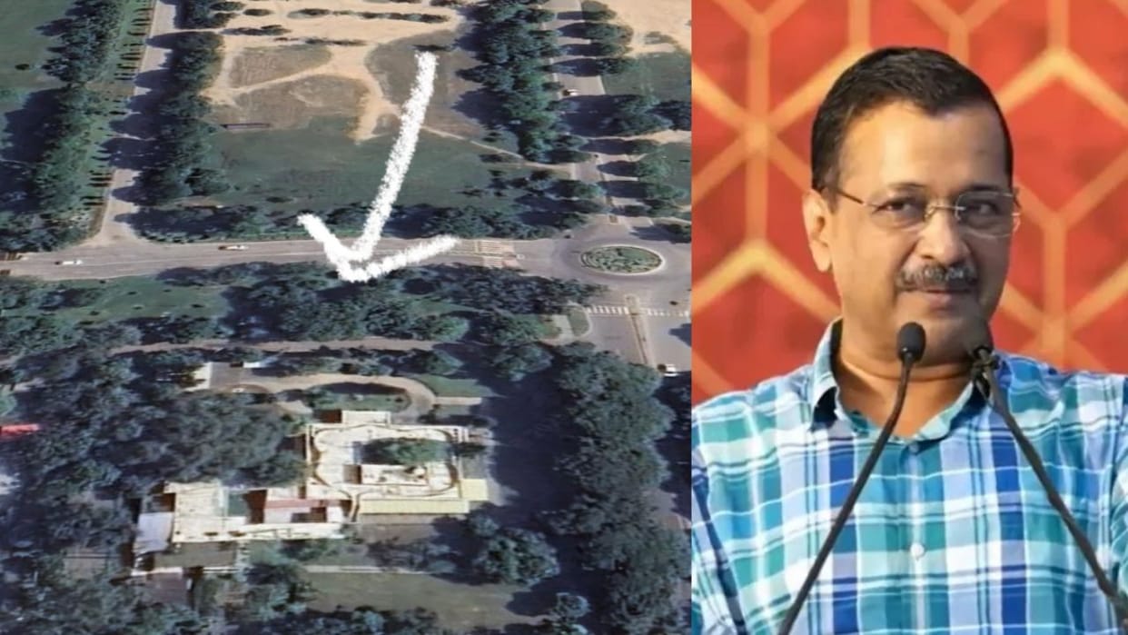 BJP allegations on Kejriwal of building new Sheesh Mahal in Punjab