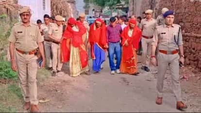 Neem Ka Thana News: Three accused arrested in attempted murder case, paraded dressed as women