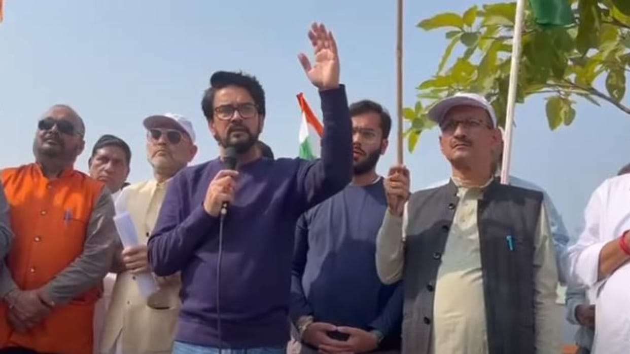 Himachal MP Anurag Thakur said Congress forgot Sardar Patel did not give him Bharat Ratna for 41 years