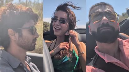 'लैला-मजनू' संग ड्राइव पर निकले शाहिद, अविनाश ने साझा किया तृप्ति डिमरी के साथ अनदेखा वीडियो; फैंस को दिए जवाब Laila Majnu Fame Avinash Tiwari And Triptii Dimri With Shahid Kapoor On Car Drive