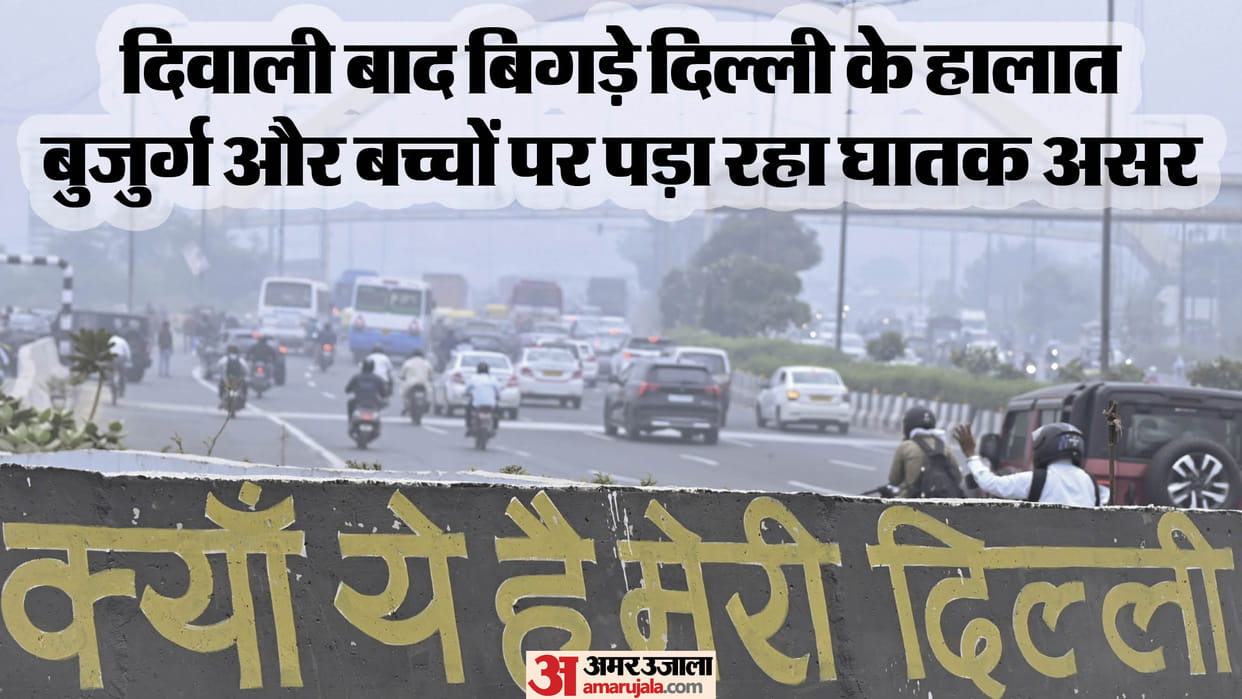 Toxic air wreaks havoc in Delhi-NCR hospitalizations rise 75 percentage of households COVID-like symptoms