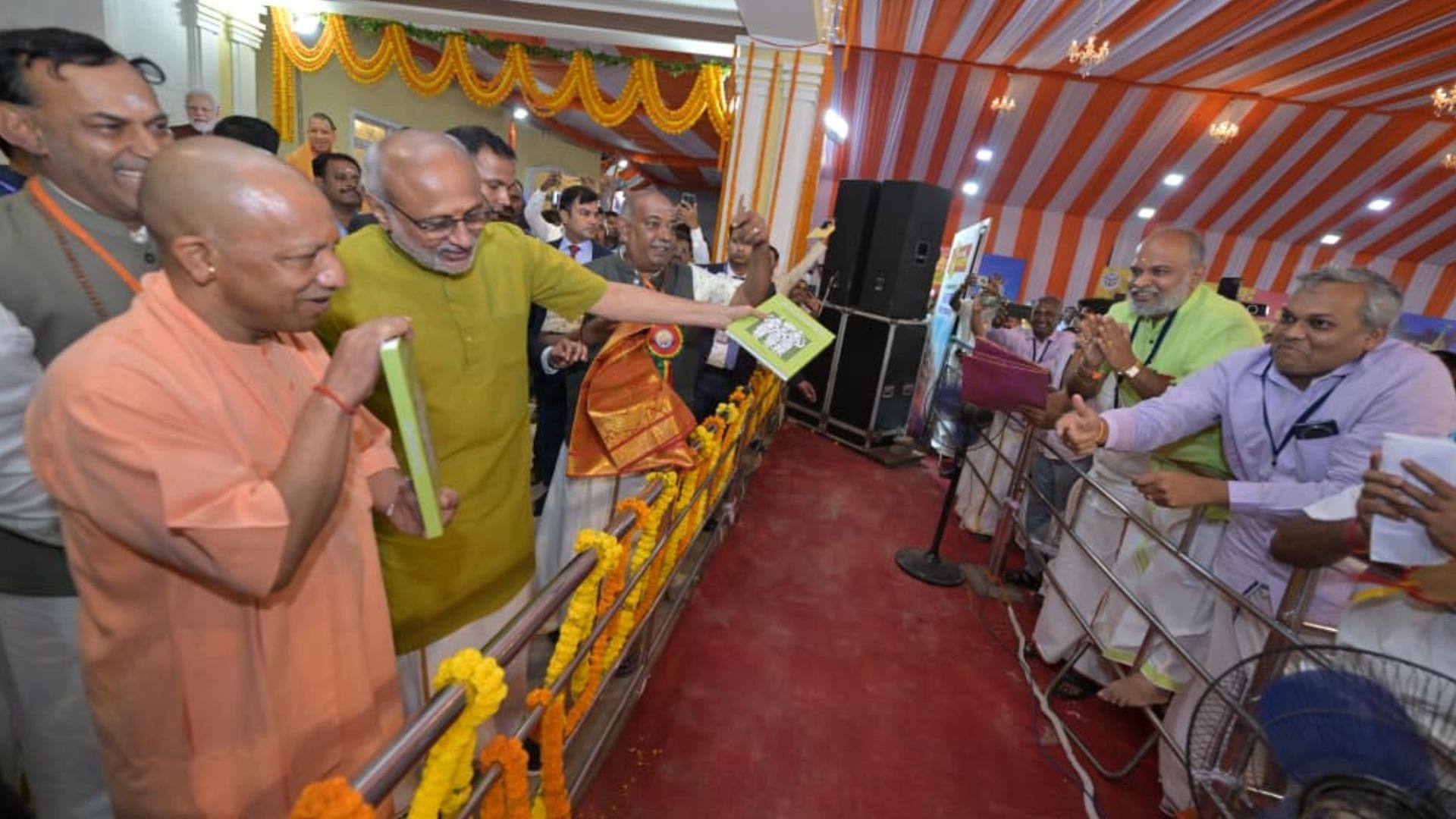 Inauguration of Natkot Kshetram biggest Dharamshala of Purvanchal in Kashi See latest photos
