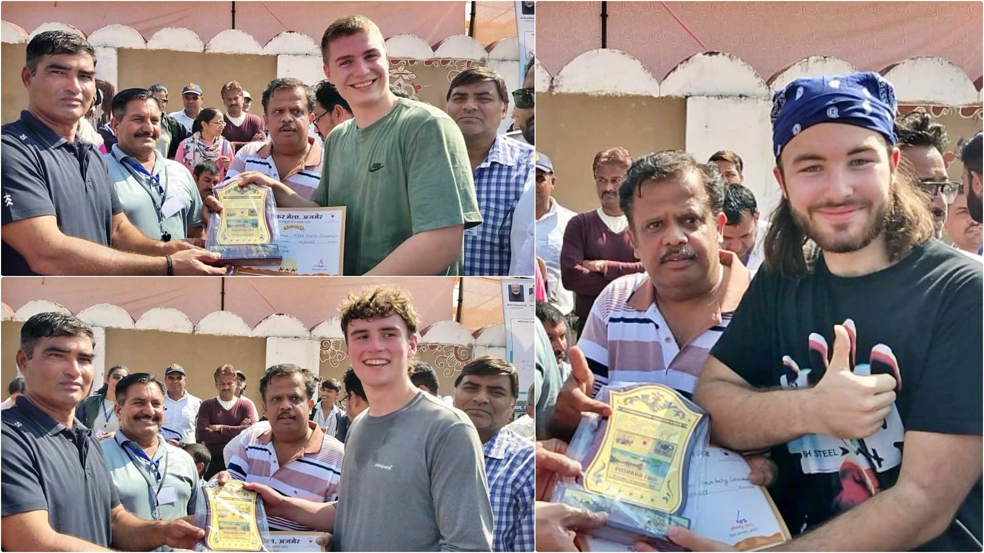 Ajmer: Indian Spirit Shines at Pushkar Fair, Local Team Defeats Foreign Tourists in Exciting Kabaddi Match