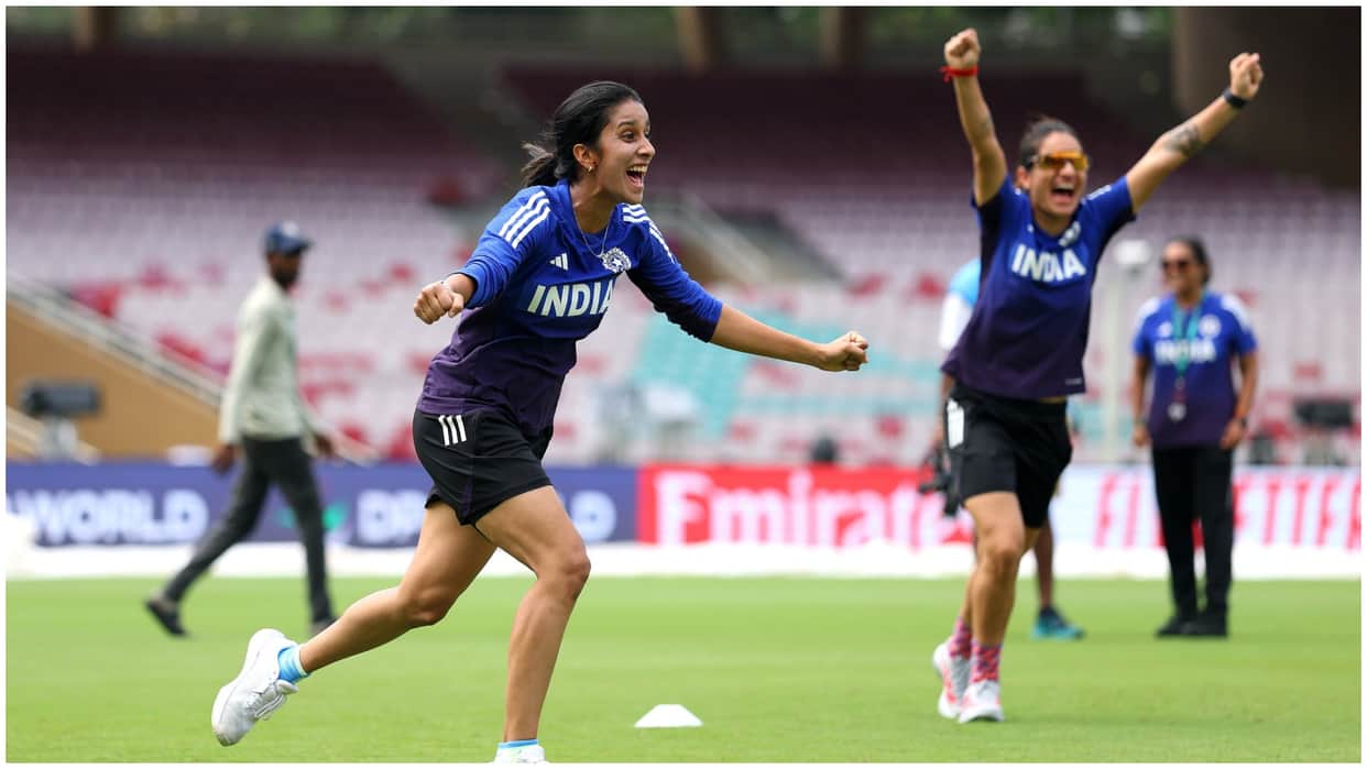 IND W vs SA W: Indian team and south africa team practice session dy patil stadium photos see