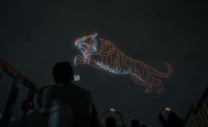 Abhyudaya Madhya Pradesh: 2000 drones showcased the state's glorious history, also illuminated the images of t