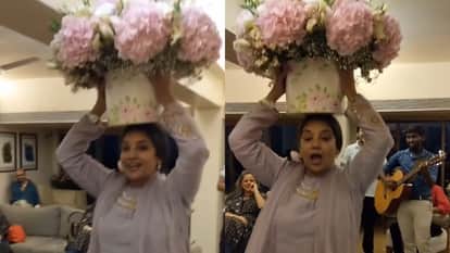 Shabana Azmi Share Dance Video On Aaja Aaja Tu Hai Pyaar Mera Song