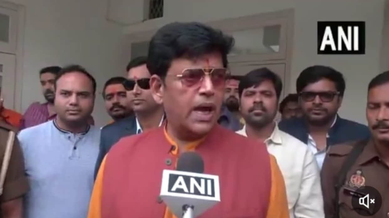 MP Ravi Kishan first statement on receiving threats in gorakhpur