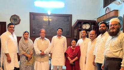 Samajwadi Party MP Iqra Hasan met Azam Khan with her brother Nahid Hasan