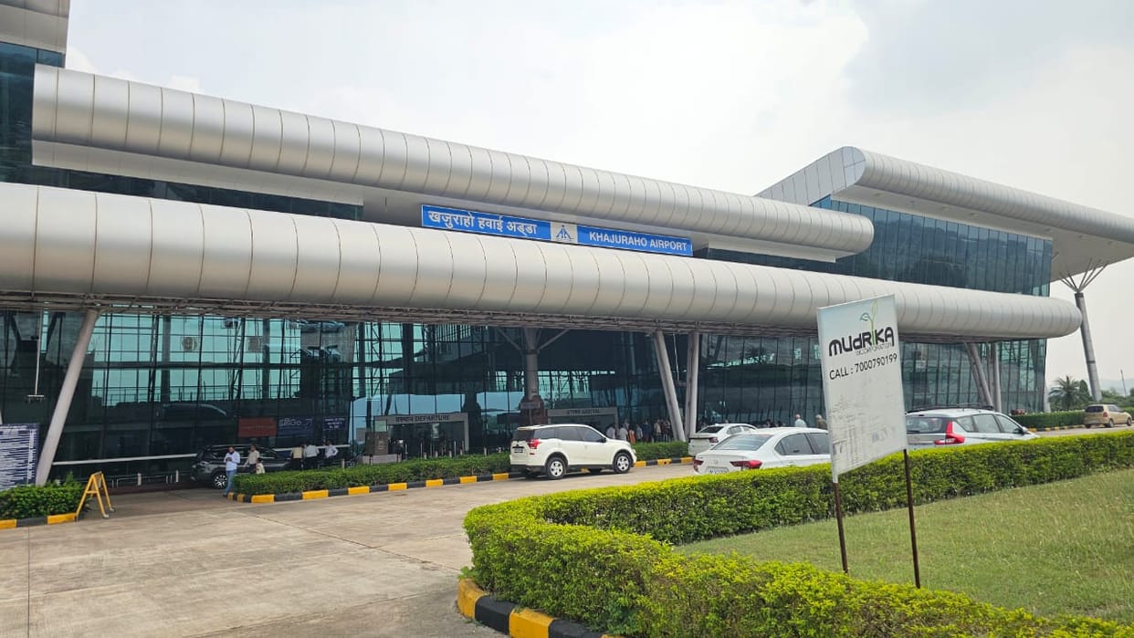 Khajuraho Airport has property tax dues of around Rs 45 lakh for the last 20 years.