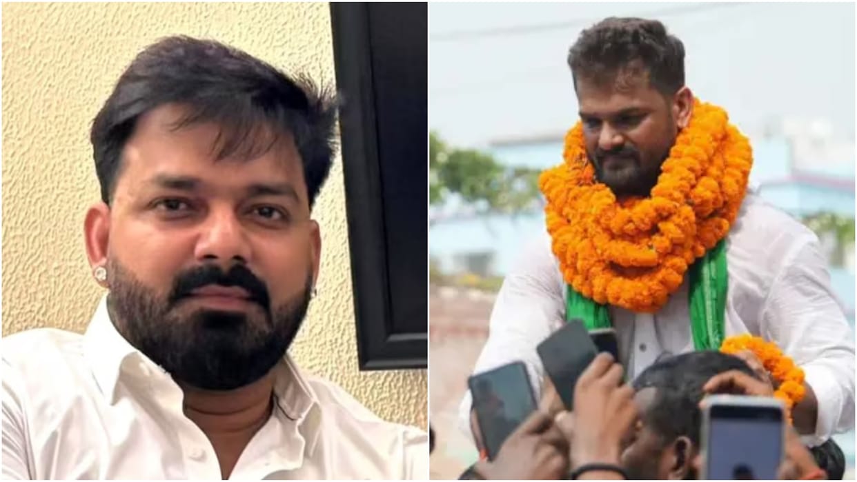 Bihar Assembly Election Pawan Singh Replied To RJD Candidate Khesari Lal Yadav Says See 15 years Back Bihar