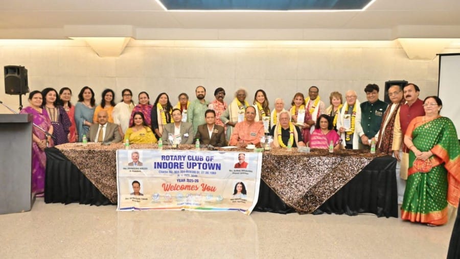 indore news Rotary Friendship Exchange team California USA