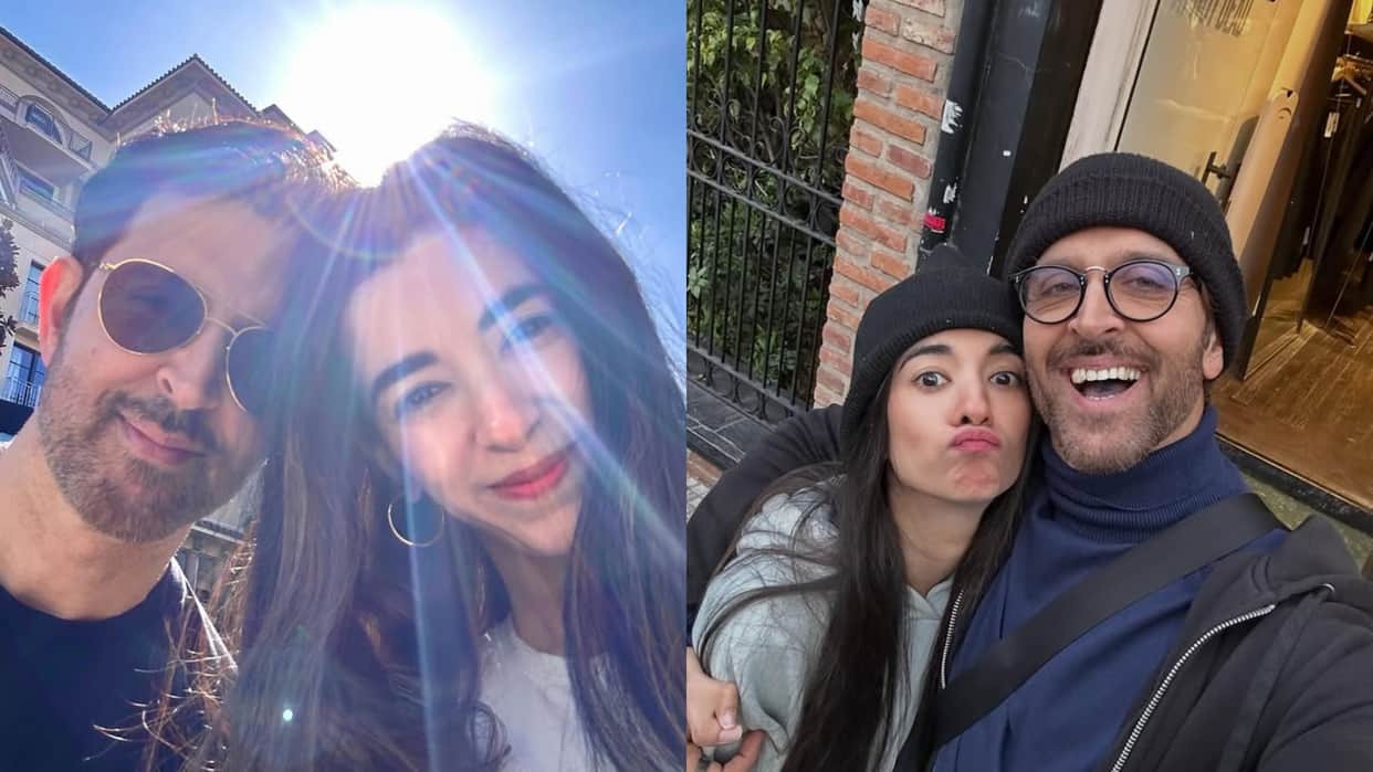 Hrithik Roshan Wishes Girlfriend Saba Azad Happy Birthday Share Romantic Pictures