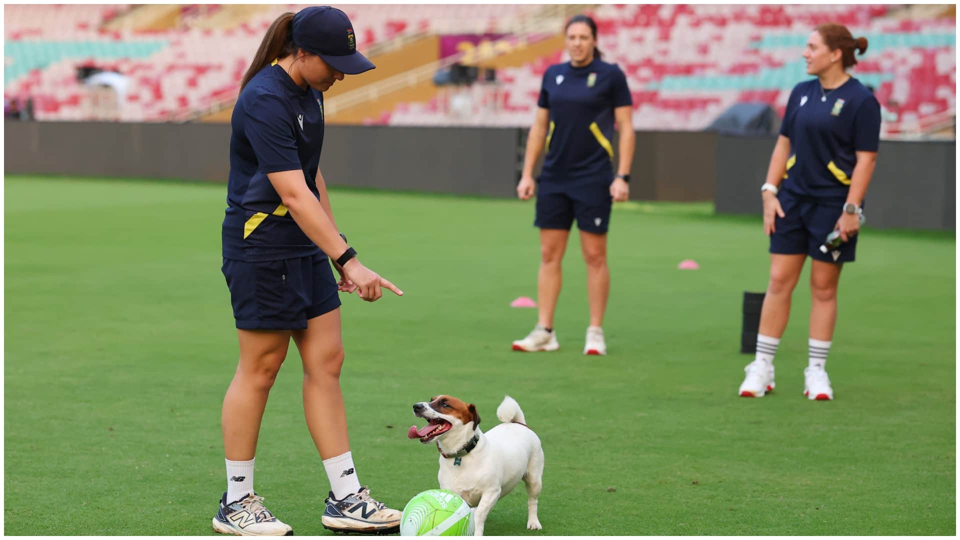 IND W vs SA W: Indian team and south africa team practice session dy patil stadium photos see