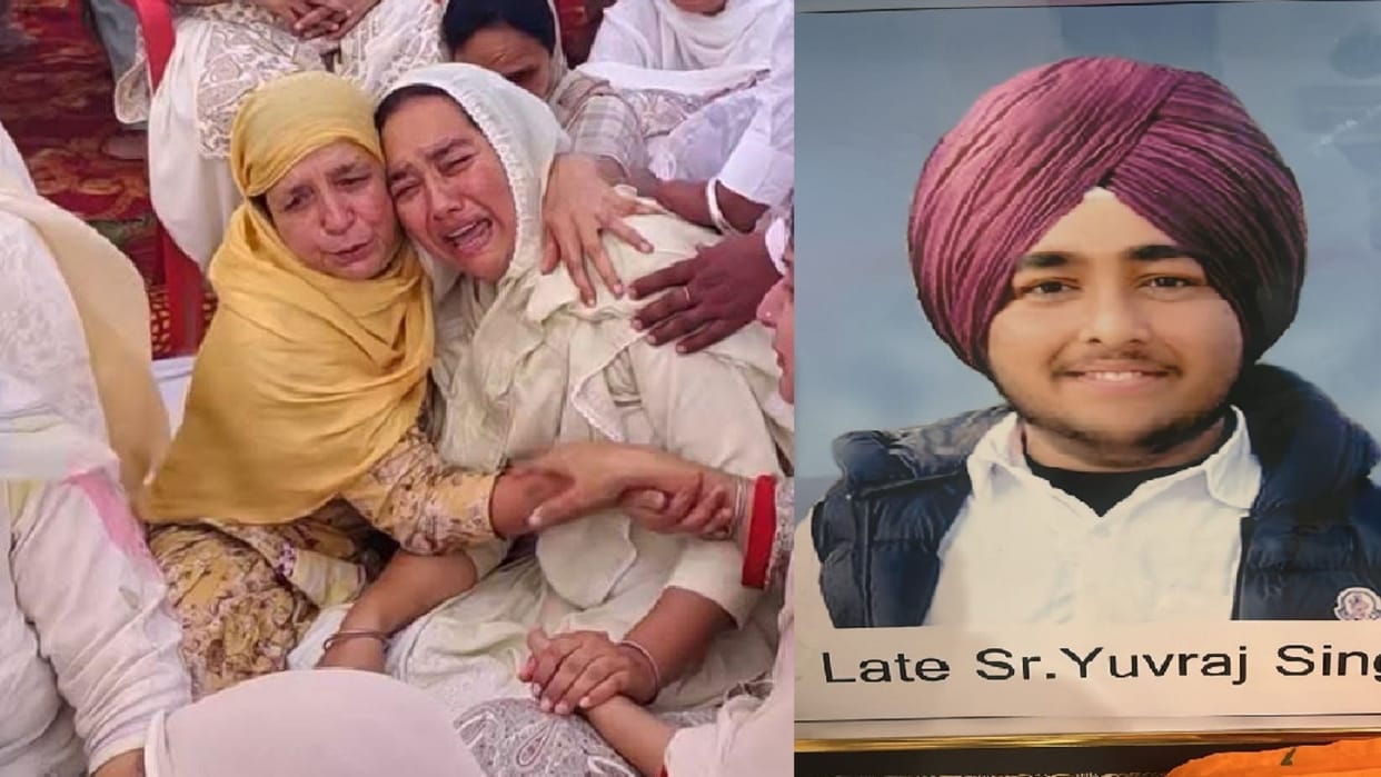 mother tears won't stop family didn't want him to go abroad Yuvraj from Mohana village was murdered in America