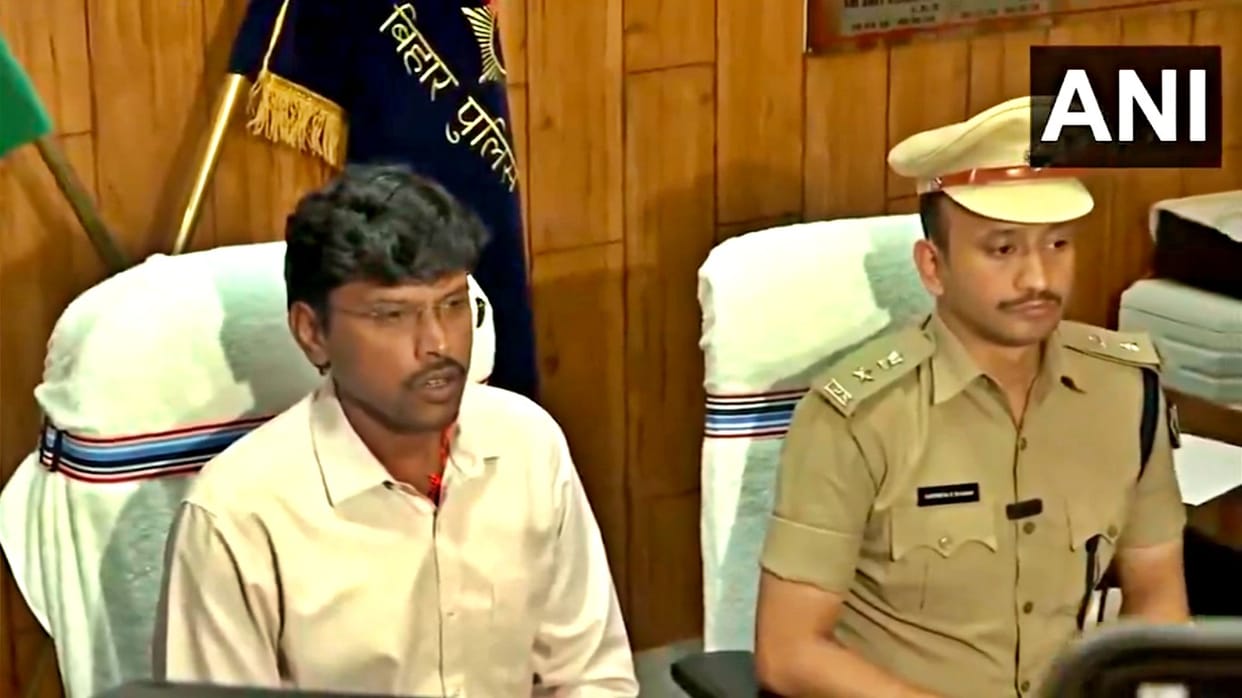 Bihar Anant Singh arrest Patna DM Thiyagarajan Free and Fair Elections CAPF deployment 100 pc arms deposition