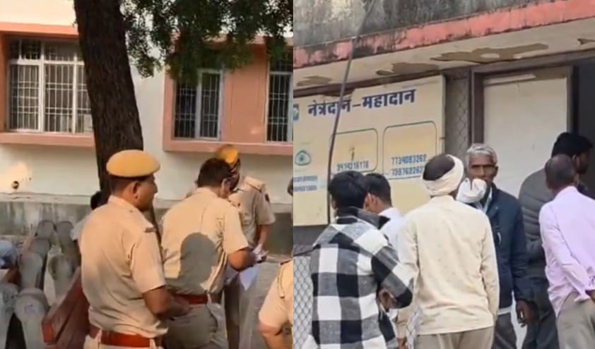 Four people of same family died and two were injured in a tragic road accident in Alwar.