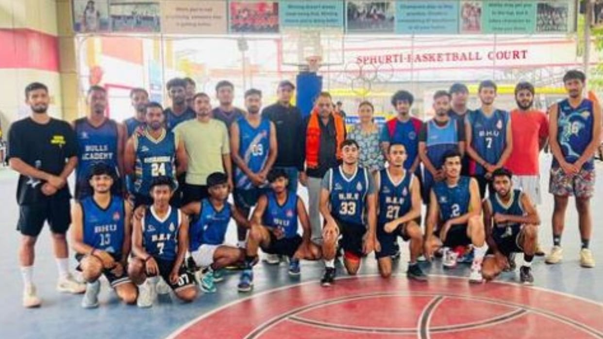 Sports News Basketball Shreyansh eight and Sonam nine baskets made Rajarshi Club champions in categories
