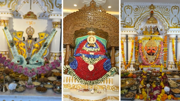 unique temple built for four crore rupees; simultaneous darshan of Khatu Shyam-Sawaliya Seth & Salasar Balaji