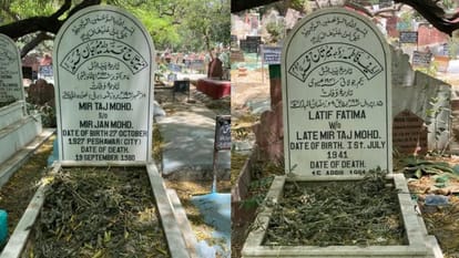 Shah Rukh khan parents grave in Delhi fans visits on his birthday