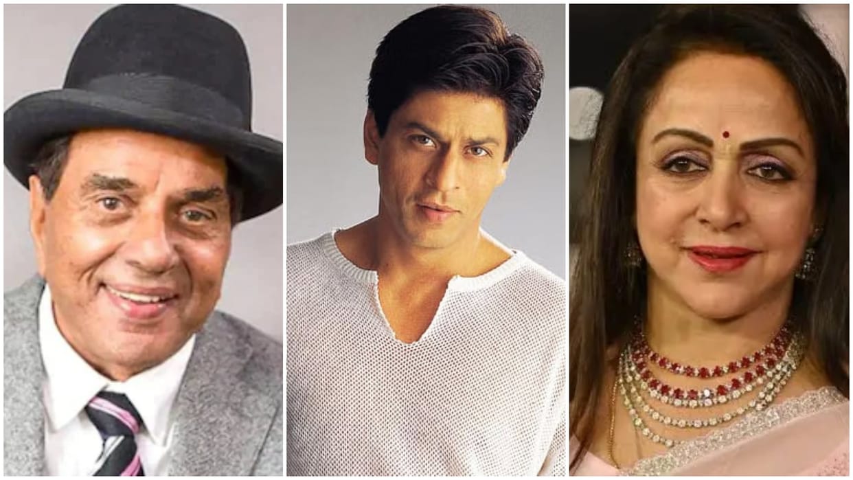 Hema malini remembers dharmendra first reaction after watching shah rukh khan