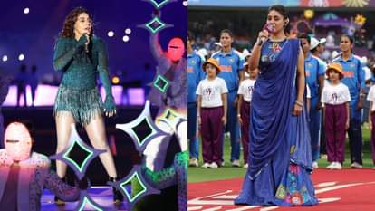 Sunidhi chauhan shares her singing performance moments from ind vs aus worldcup final match