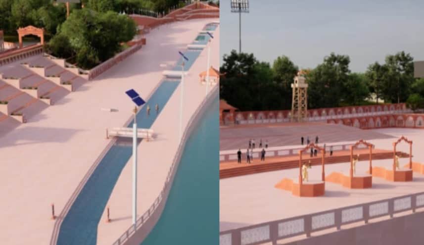 मां नर्मदा के घाटों के विकास के लिए मॉडल तैयार। कुछ ऐसे दिखेंगे जल्द।