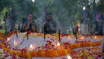 glows in candlelight as faithful honour departed souls on All Souls’ Day