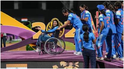 Womens World Cup 2025 Why Pratika Rawal didnt get winners medal wheelchair celebration viral