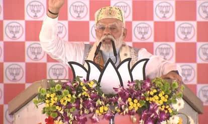 PM Narendra Modi bihar visit pm modi targets rahul gandhi tejashwi yadav in saharsa bihar election