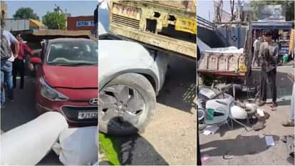 Jaipur Truck Accident: 14 Dead, Traffic Police Suspended; CM Orders Strict Action on Overspeeding and Illegal