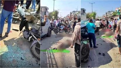 Rajasthan Accident: कार को टक्कर मारने के बाद पांच गाड़ियों से टकराया डंपर, 50 को रौंदा; 13 लोगों की मौत Rajasthan Accident: Dumper wreaks havoc in Jaipur, 13 vehicles crushed, 10 killed, 15 injured