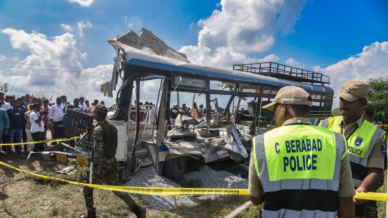 Telangana MLA Kale Yadaiah Blames Narrow Road and Stalled Widening Work for Ranga Reddy Accident