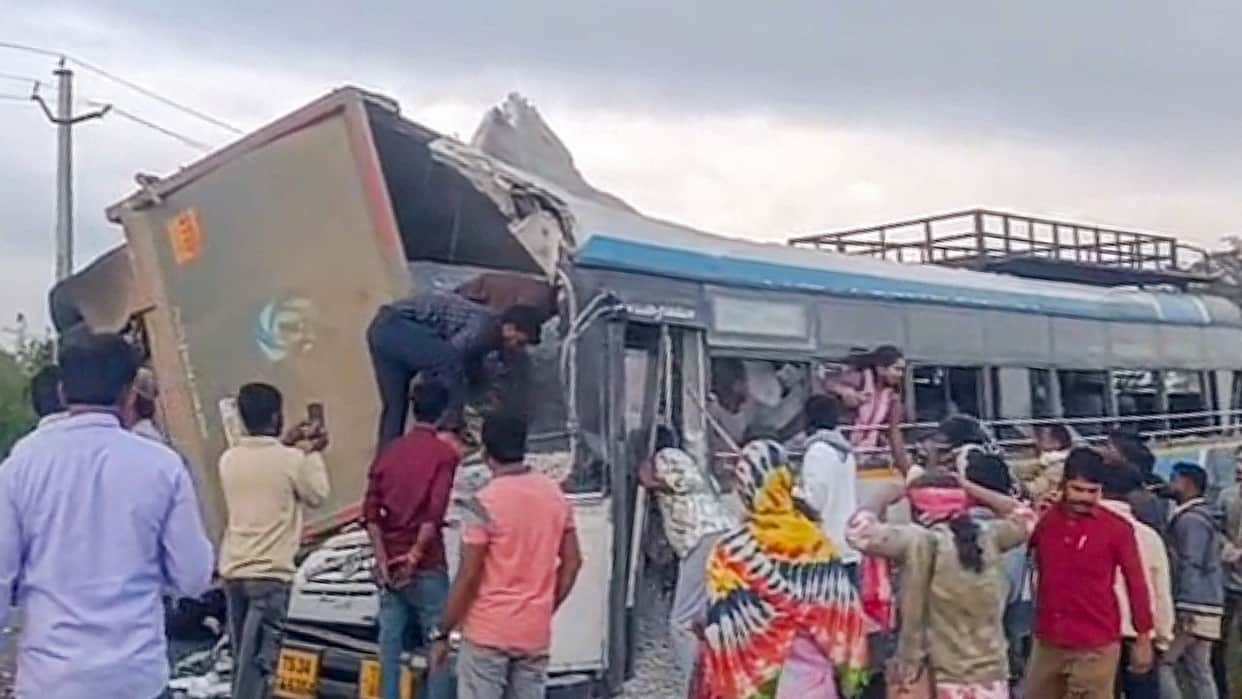 Telangana MLA Kale Yadaiah Blames Narrow Road and Stalled Widening Work for Ranga Reddy Accident