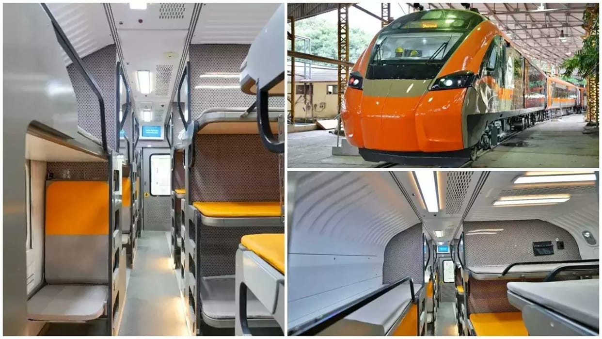 Vade Bharat sleeper train passengers will be served delicious foods as flights, Know the preparations