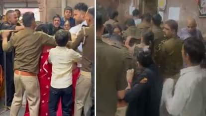 Clash breaks out between devotees and police at Vrindavan’s Banke Bihari temple