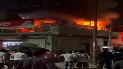 Fire broke out in bakery due to short circuit