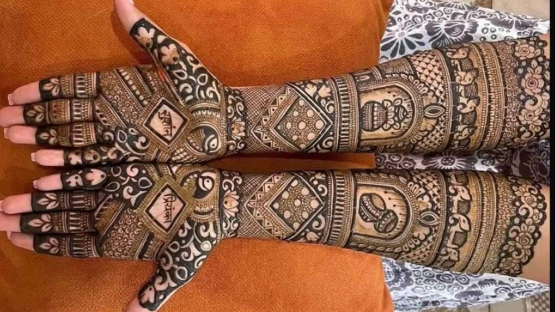 bridal mehndi design 2025 full hand simple and beautiful images