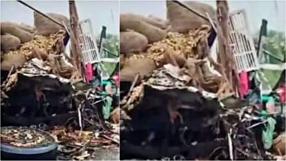 Dausa Accidents: 2 trucks and a pickup overturned on Delhi-Mumbai Expressway, driver killed; Five injured