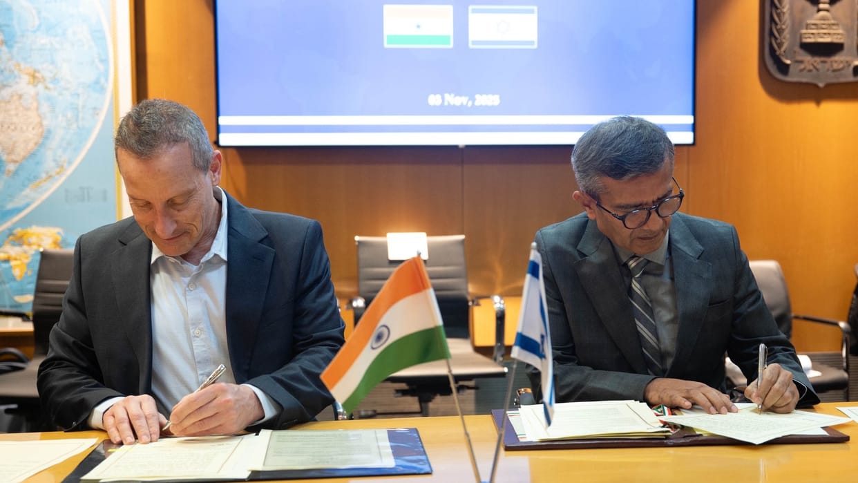 India, Israel ink major defence pact
